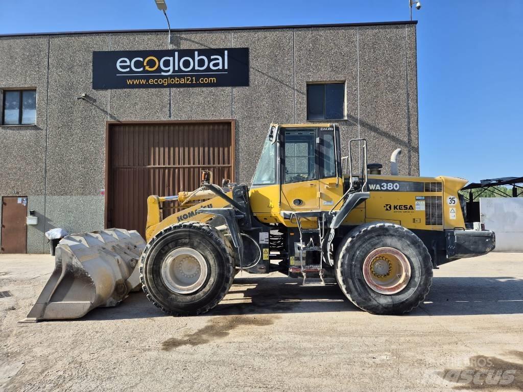 Komatsu WA 380-6 Læssemaskiner på hjul