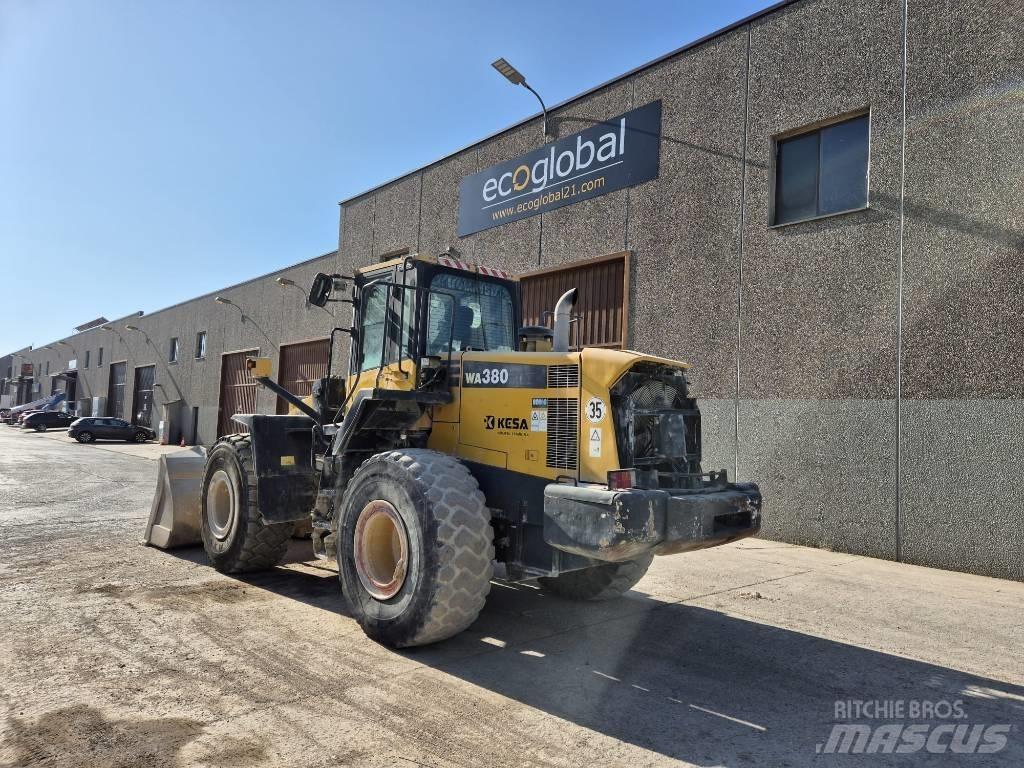 Komatsu WA 380-6 Læssemaskiner på hjul