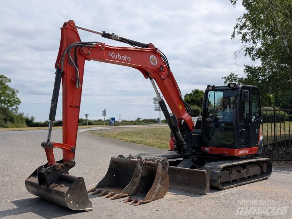 Kubota KX 080-4 Midi-gravemaskiner 7t - 12t