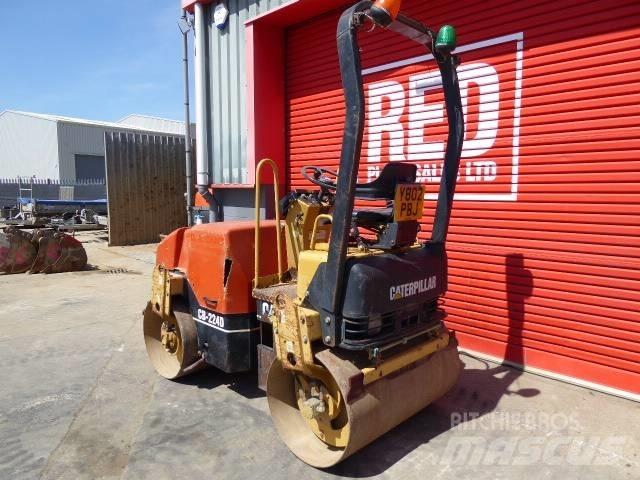 CAT CB 224 D Tvilling tromle