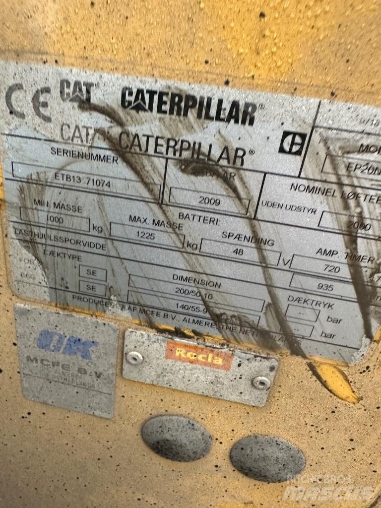 CAT EP20 El gaffeltrucks