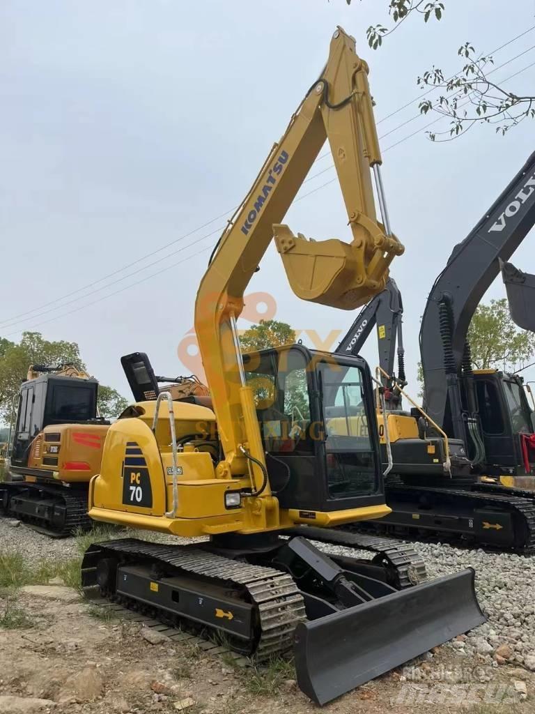 Komatsu PC 70 Midi-gravemaskiner 7t - 12t