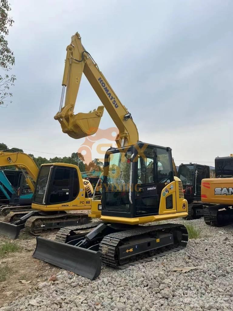 Komatsu PC 70 Midi-gravemaskiner 7t - 12t