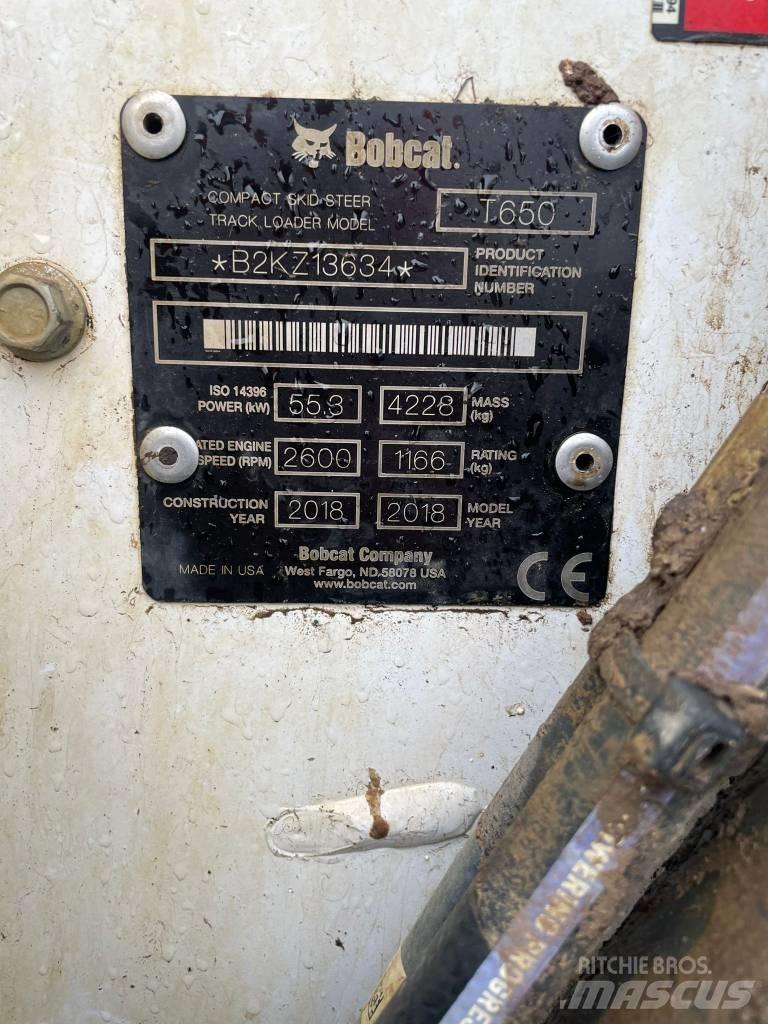 Bobcat T 650 Minilæsser - skridstyret