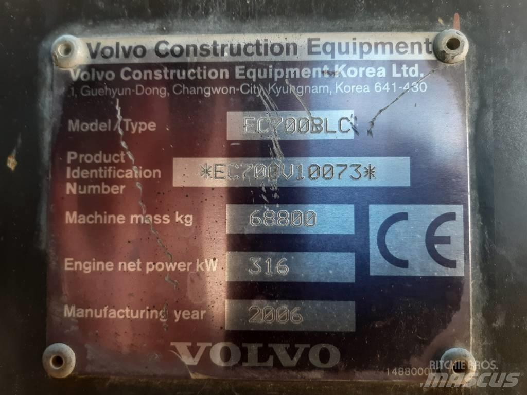 Volvo EC 700 B LC Gravemaskiner på larvebånd