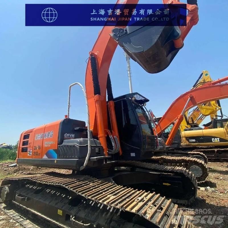Hitachi ZX 210 Gravemaskiner på larvebånd