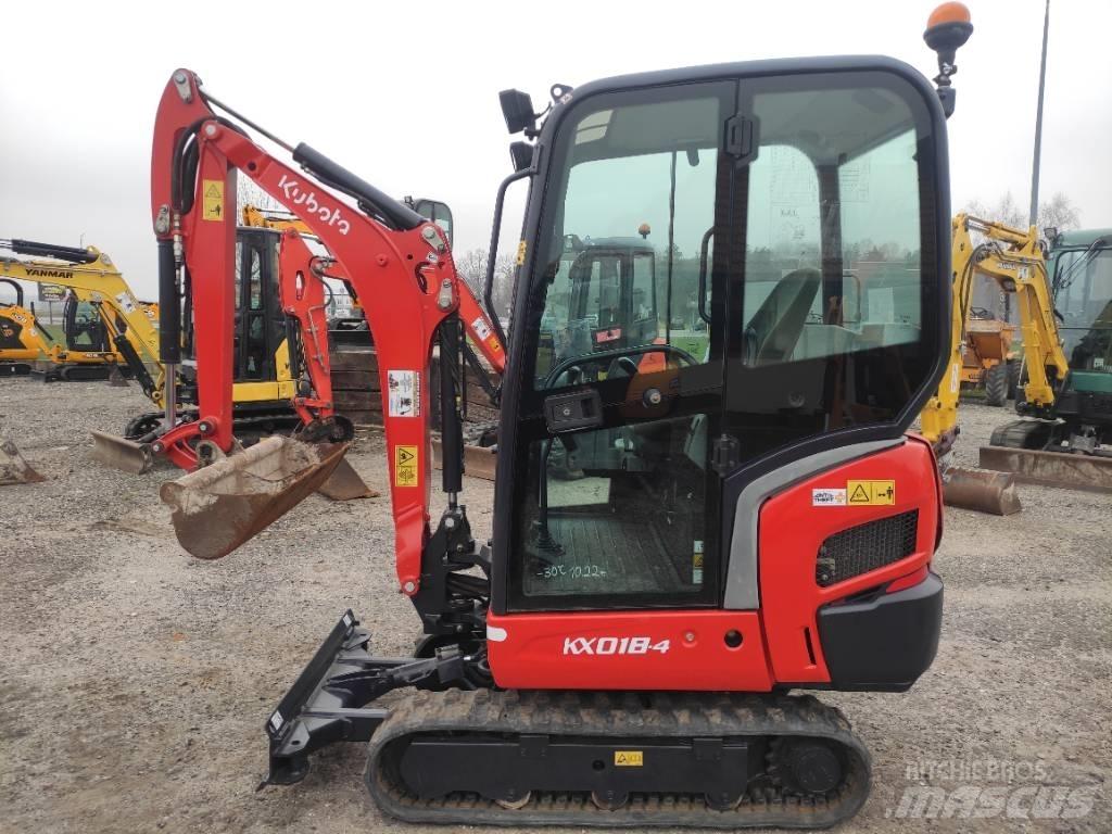 Kubota KX 018-4 Minigravemaskiner