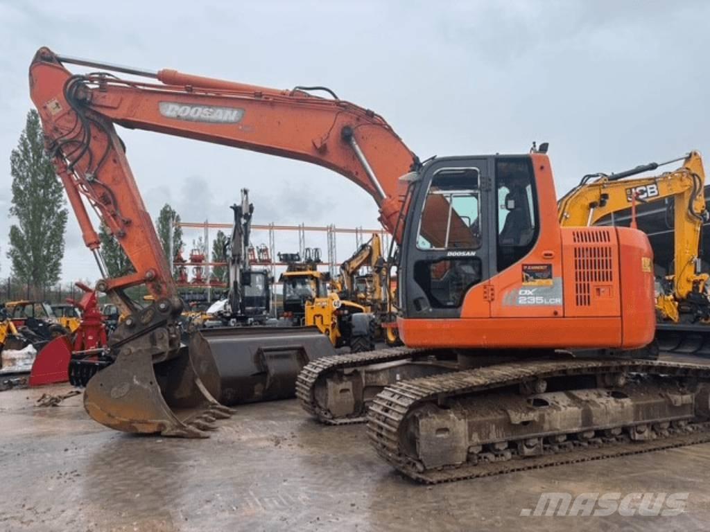 Doosan 235 LCR Gravemaskiner på larvebånd