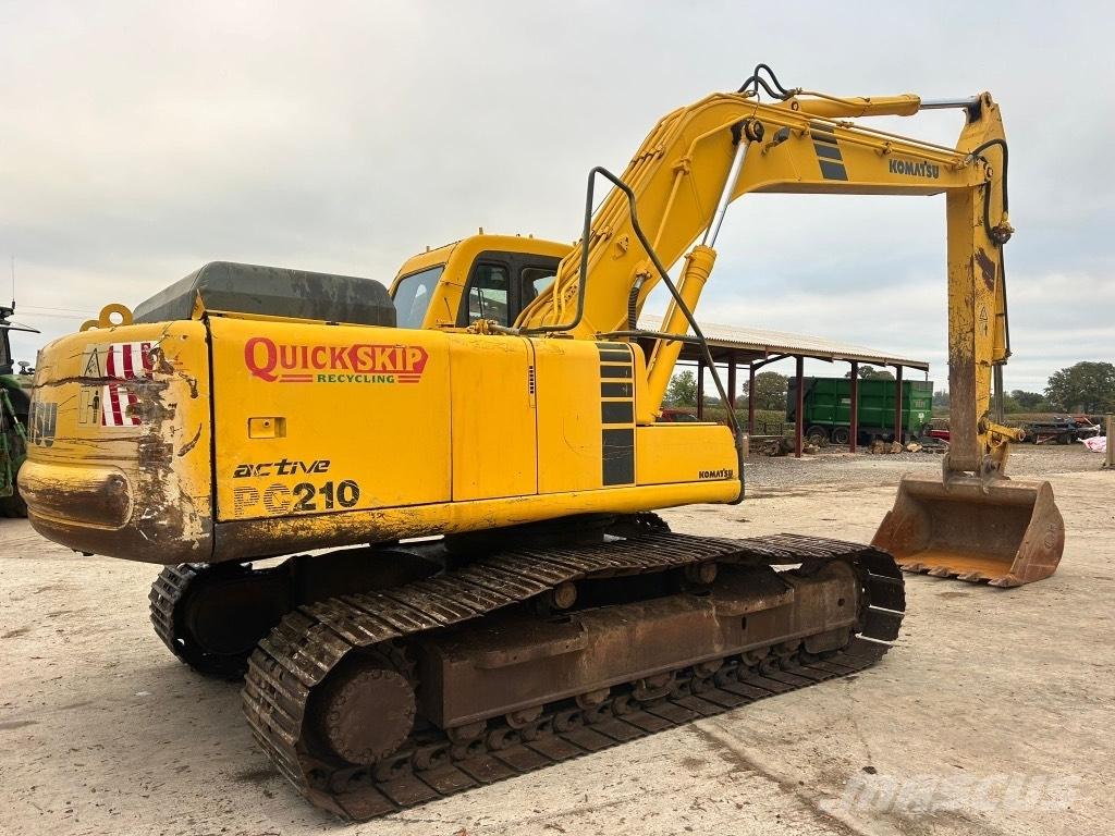 Komatsu PC 210-6K Gravemaskiner på larvebånd