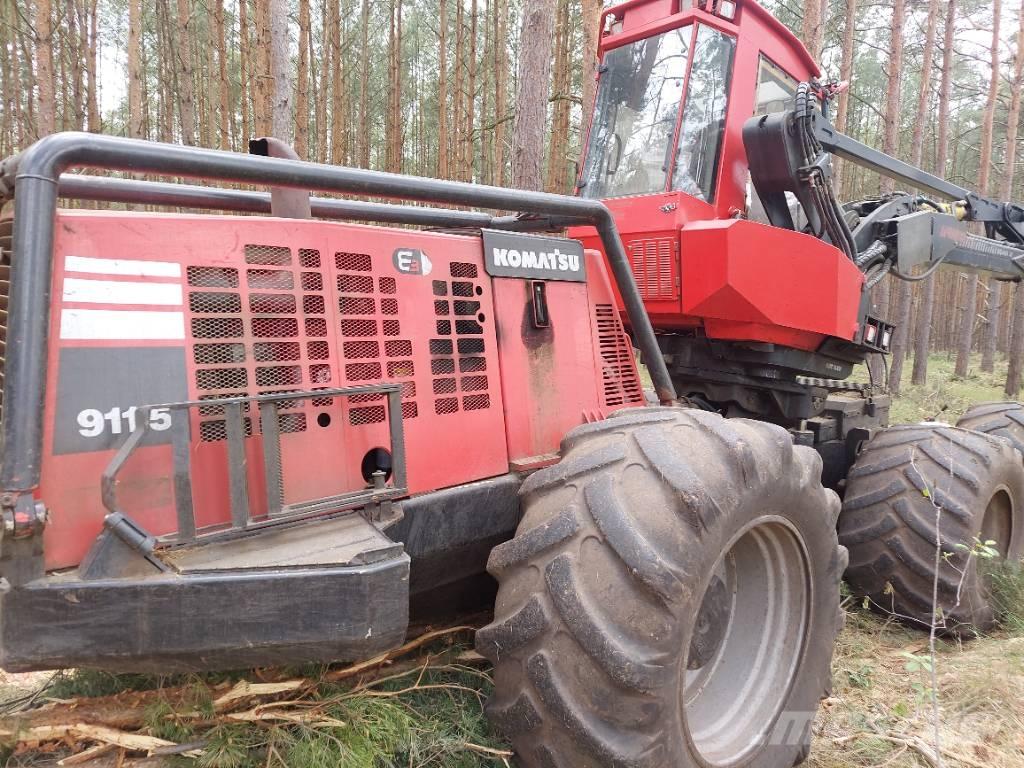 Komatsu 911.5 Skovningsmaskiner