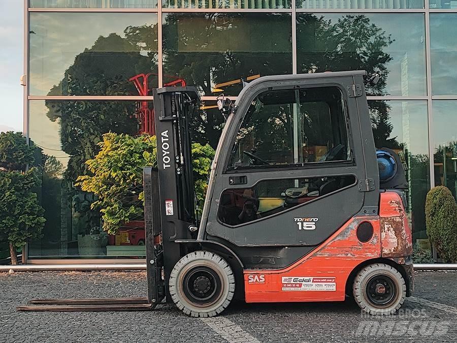 Toyota 02-8FGF15 LPG gaffeltrucks