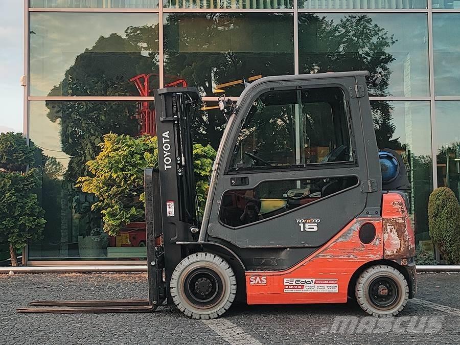 Toyota 02-8FGF15 LPG gaffeltrucks