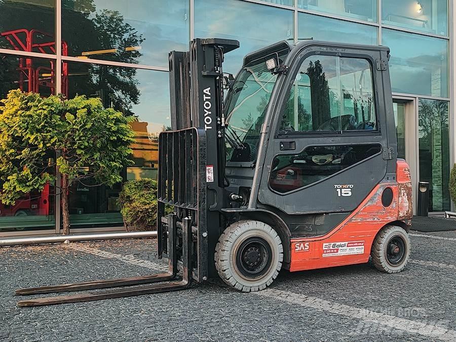 Toyota 02-8FGF15 LPG gaffeltrucks