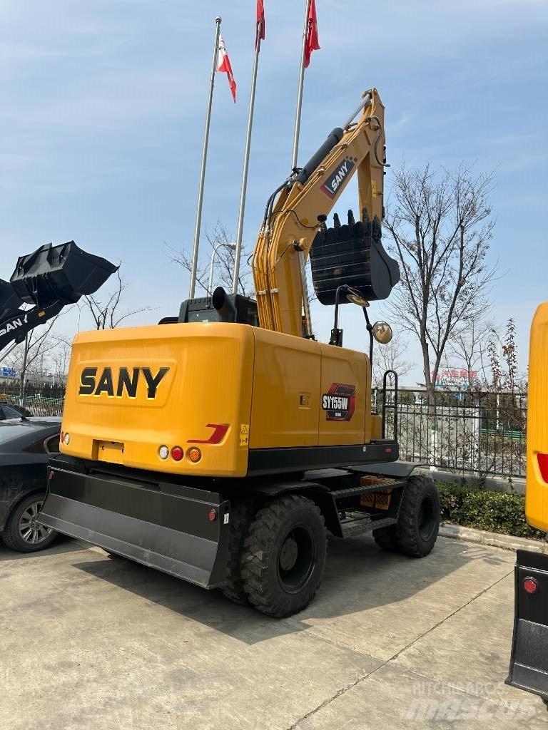 Sany SY65W Gravemaskiner på hjul