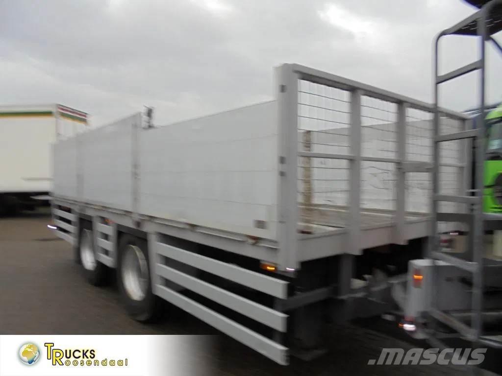 GS AN- 2000 + 2 AXLE Anhænger med lad/Flatbed