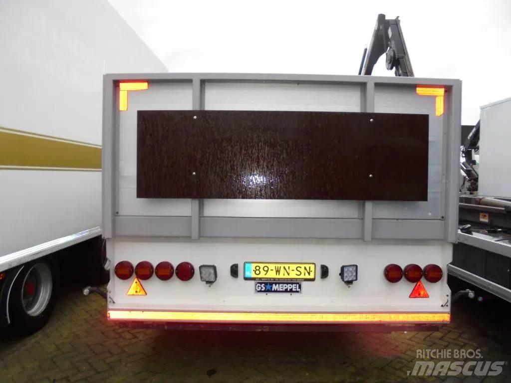 GS AN- 2000 + 2 AXLE Anhænger med lad/Flatbed