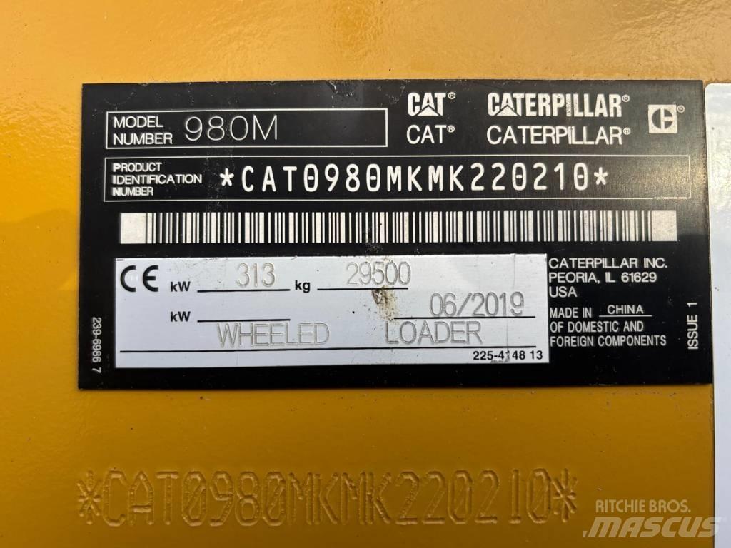 CAT 980 M Læssemaskiner på hjul