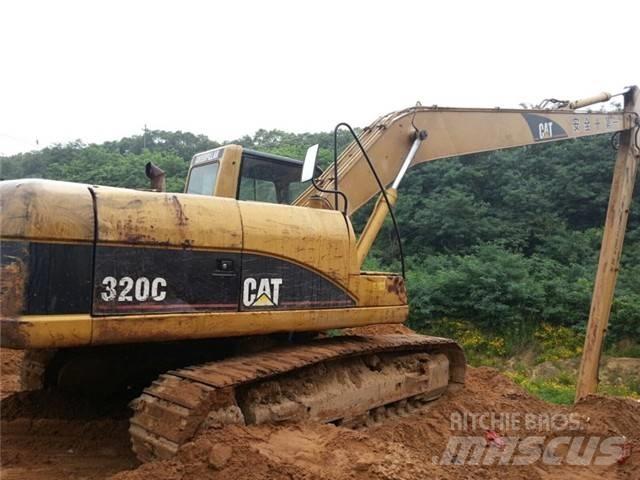 CAT 320 C Gravemaskiner med lang gravebom