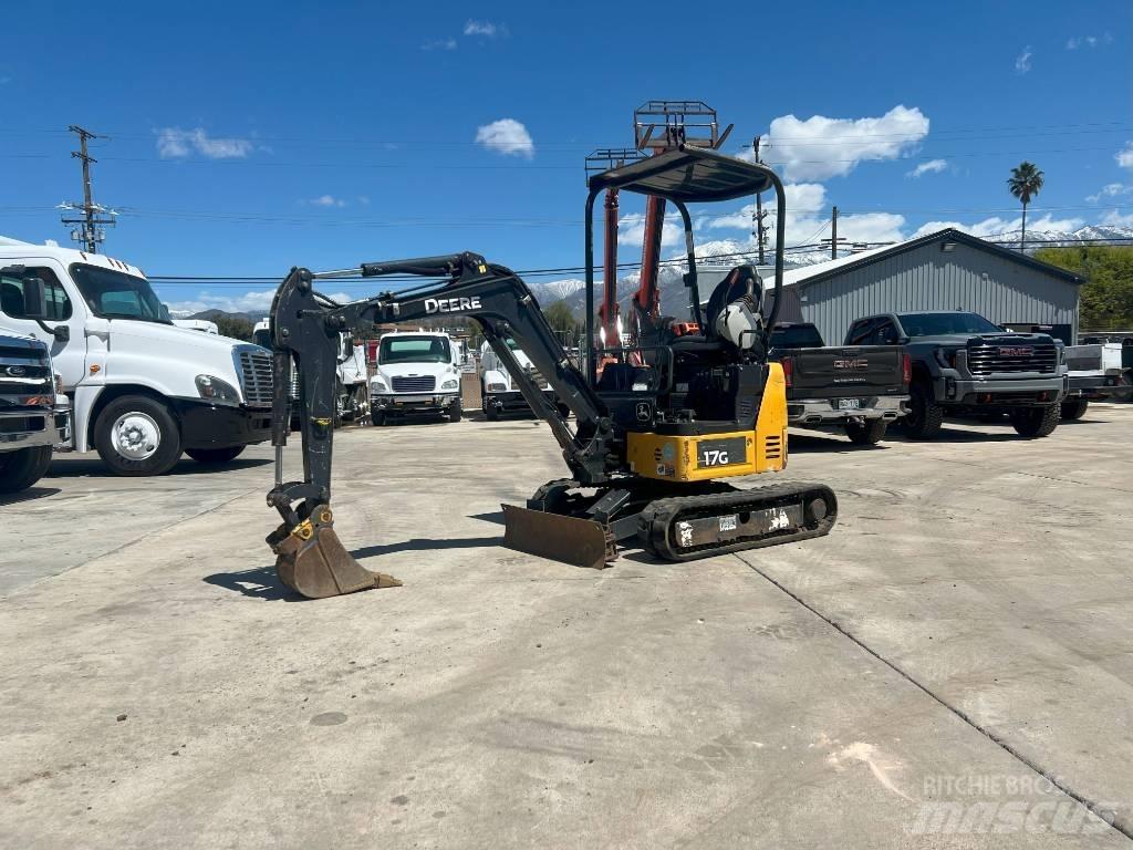 John Deere 17G Minigravemaskiner