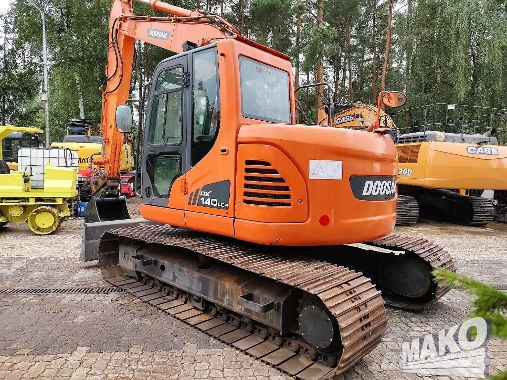 Doosan DX 140 LCR Gravemaskiner på larvebånd