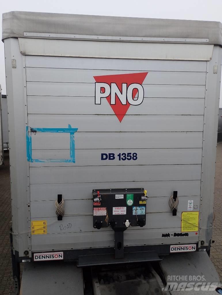 Dennison LINK GARDIN Semi-trailer med Gardinsider