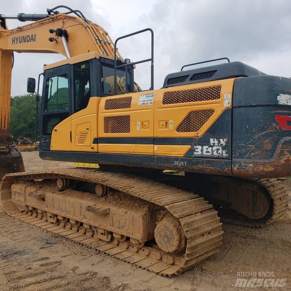 Hyundai HX 380 L Gravemaskiner på larvebånd