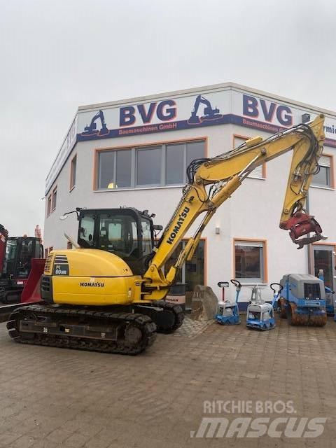 Komatsu PC80MR-3 Midi-gravemaskiner 7t - 12t