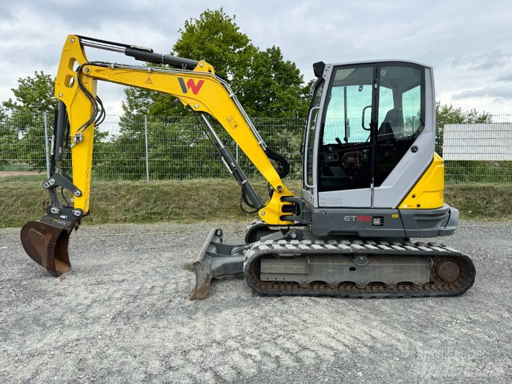 Wacker Neuson ET58 Gravemaskiner på larvebånd