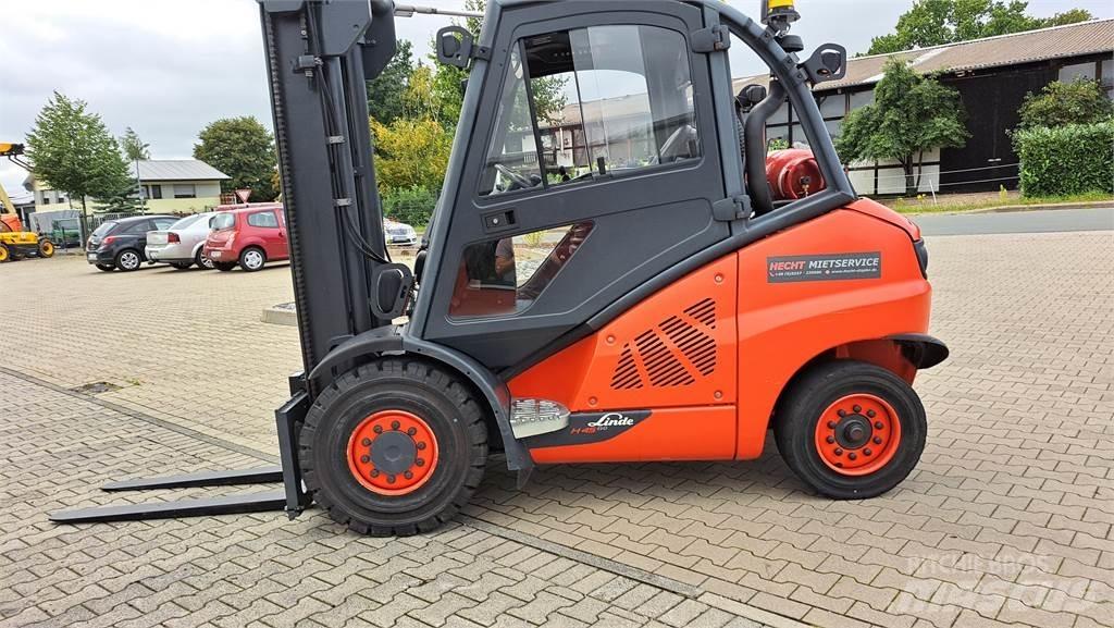 Linde H45T-02 LPG gaffeltrucks
