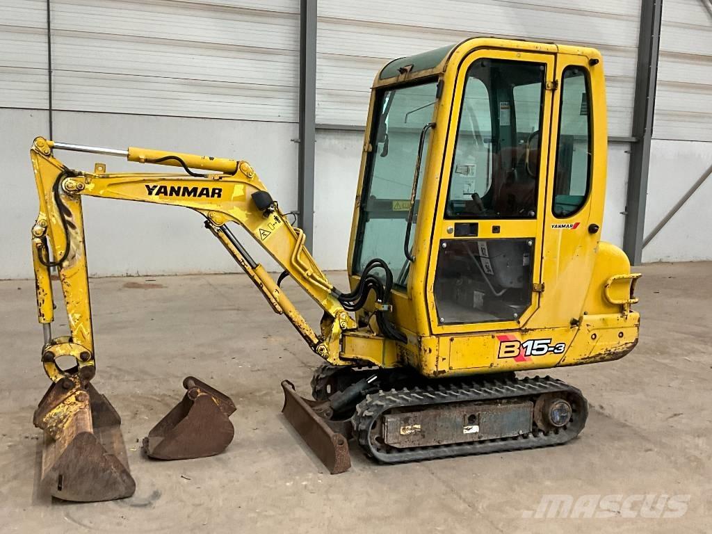 Yanmar B 15 Minigravemaskiner