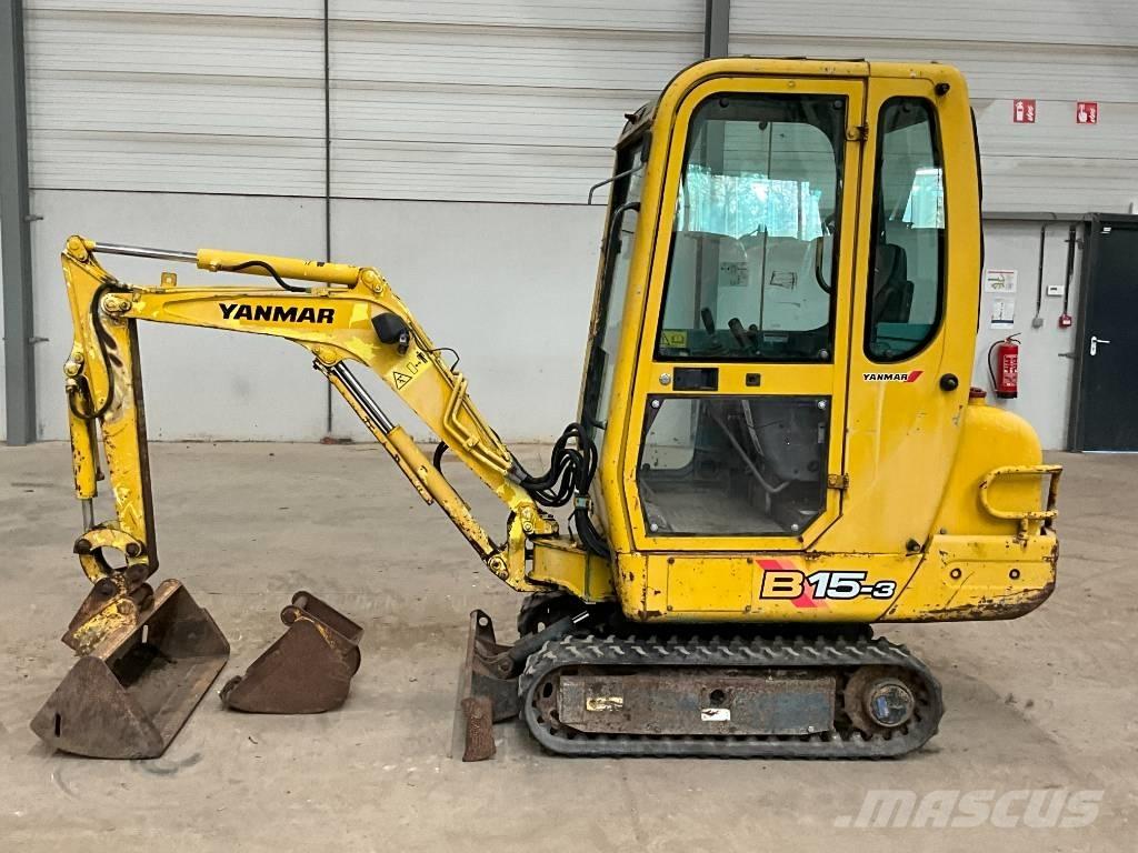 Yanmar B 15 Minigravemaskiner