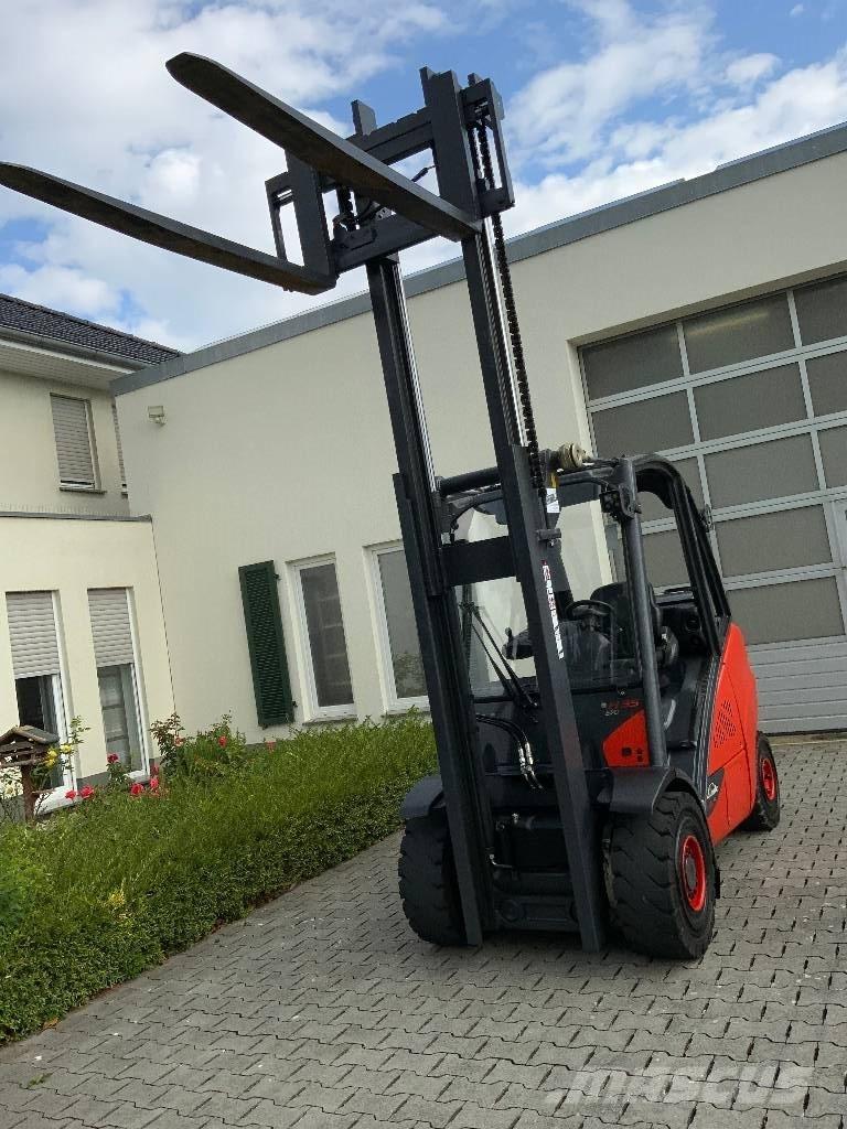Linde H35T-02 LPG gaffeltrucks