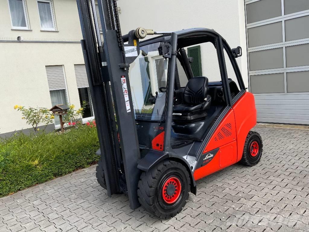Linde H35T-02 LPG gaffeltrucks