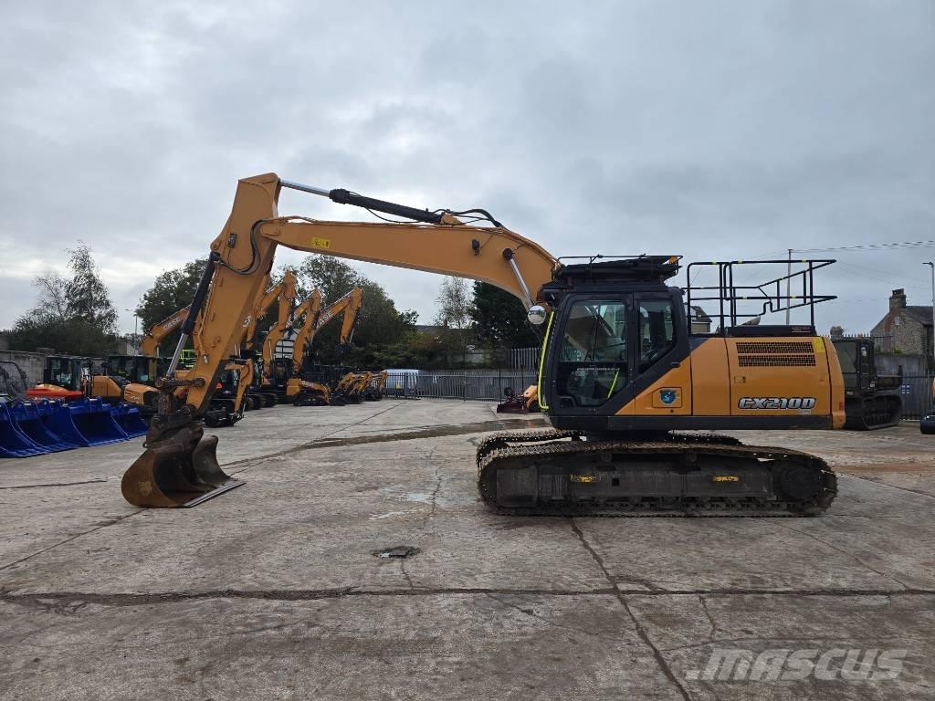 CASE CX 210 D Gravemaskiner på larvebånd