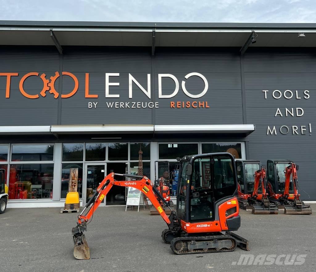 Kubota KX 018-4 Minigravemaskiner