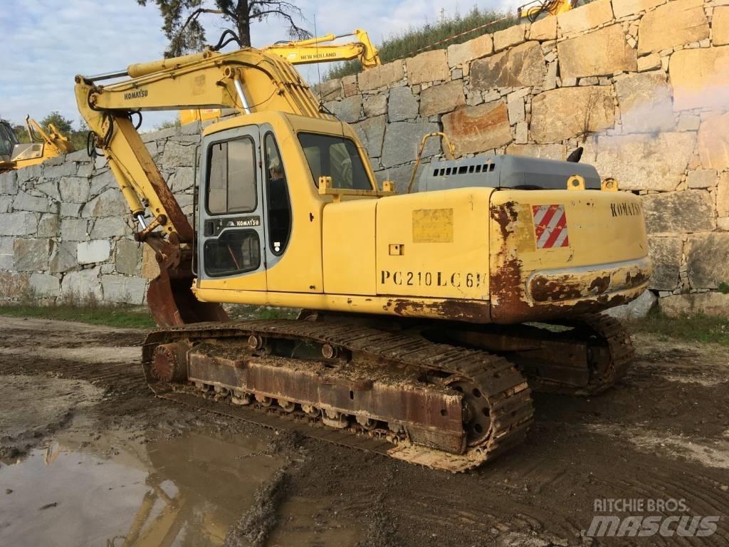 Komatsu PC210LC-6K Gravemaskiner på larvebånd
