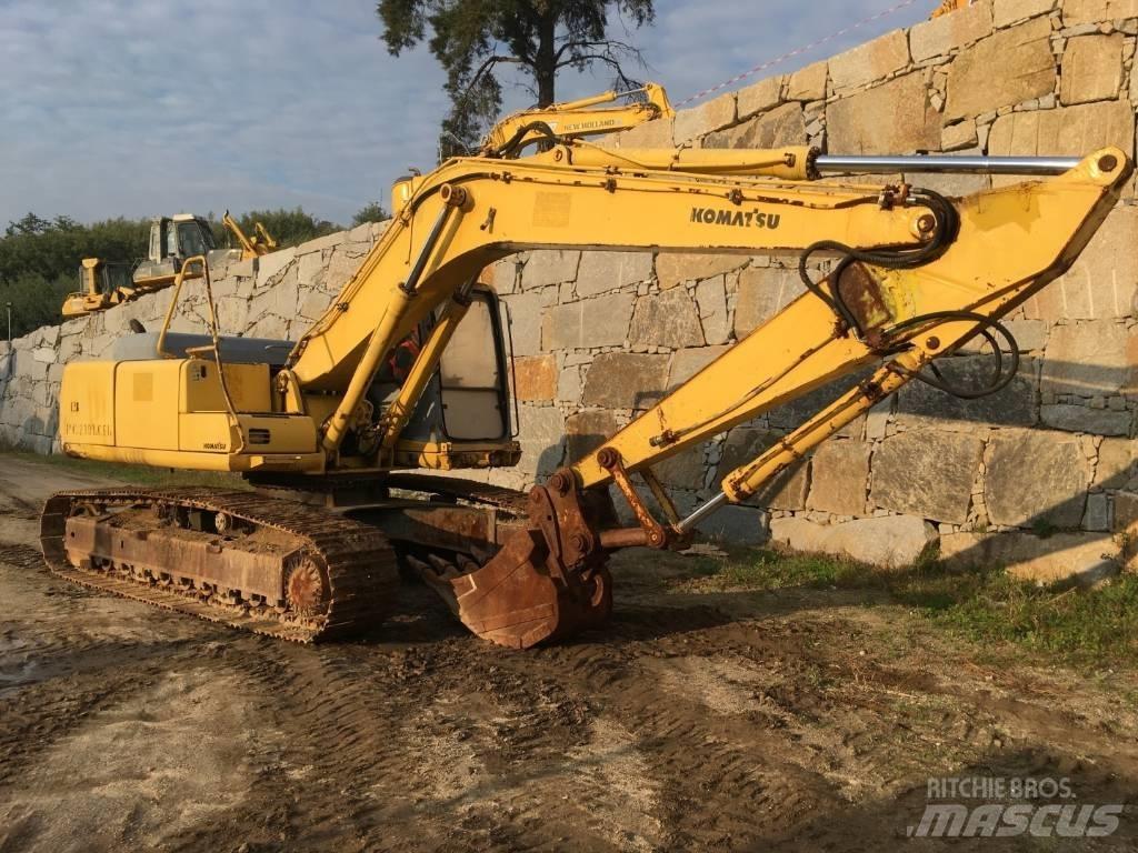 Komatsu PC210LC-6K Gravemaskiner på larvebånd