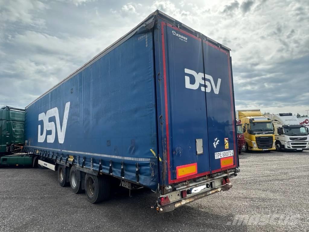 Krone SD 1365 Semi-trailer med Gardinsider