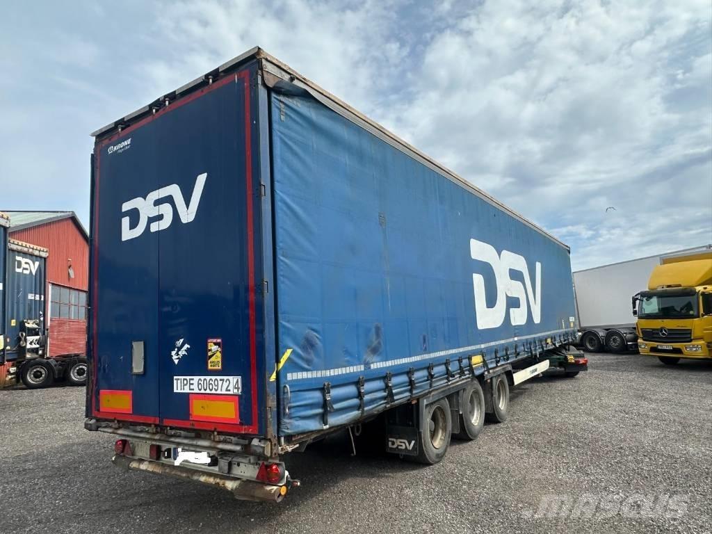 Krone SD 1365 Semi-trailer med Gardinsider