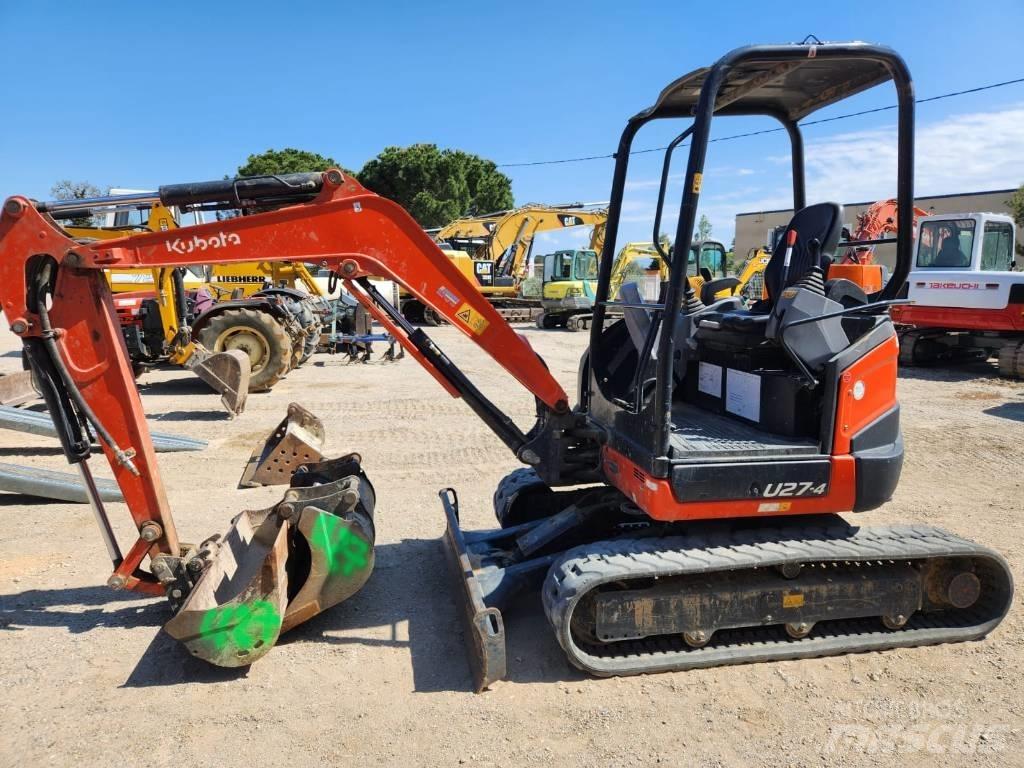 Kubota U 27-4 Minigravemaskiner