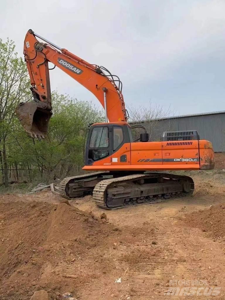 Doosan DX 380 LC Gravemaskiner på larvebånd