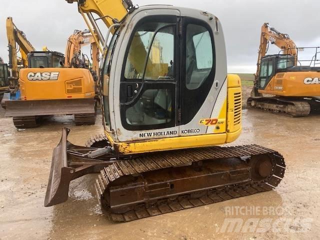 New Holland E 70 SR Midi-gravemaskiner 7t - 12t