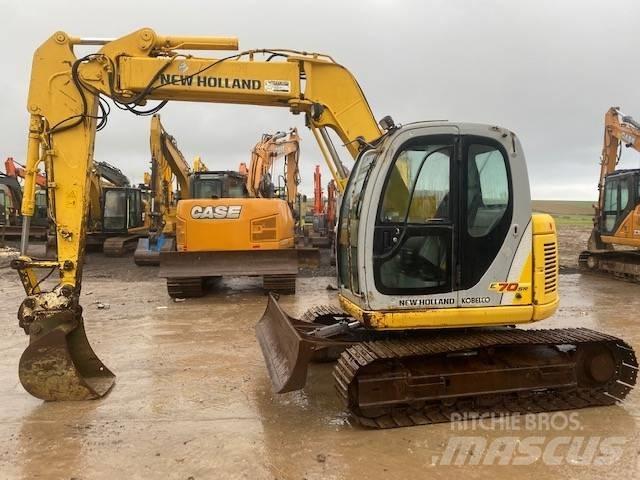 New Holland E 70 SR Midi-gravemaskiner 7t - 12t