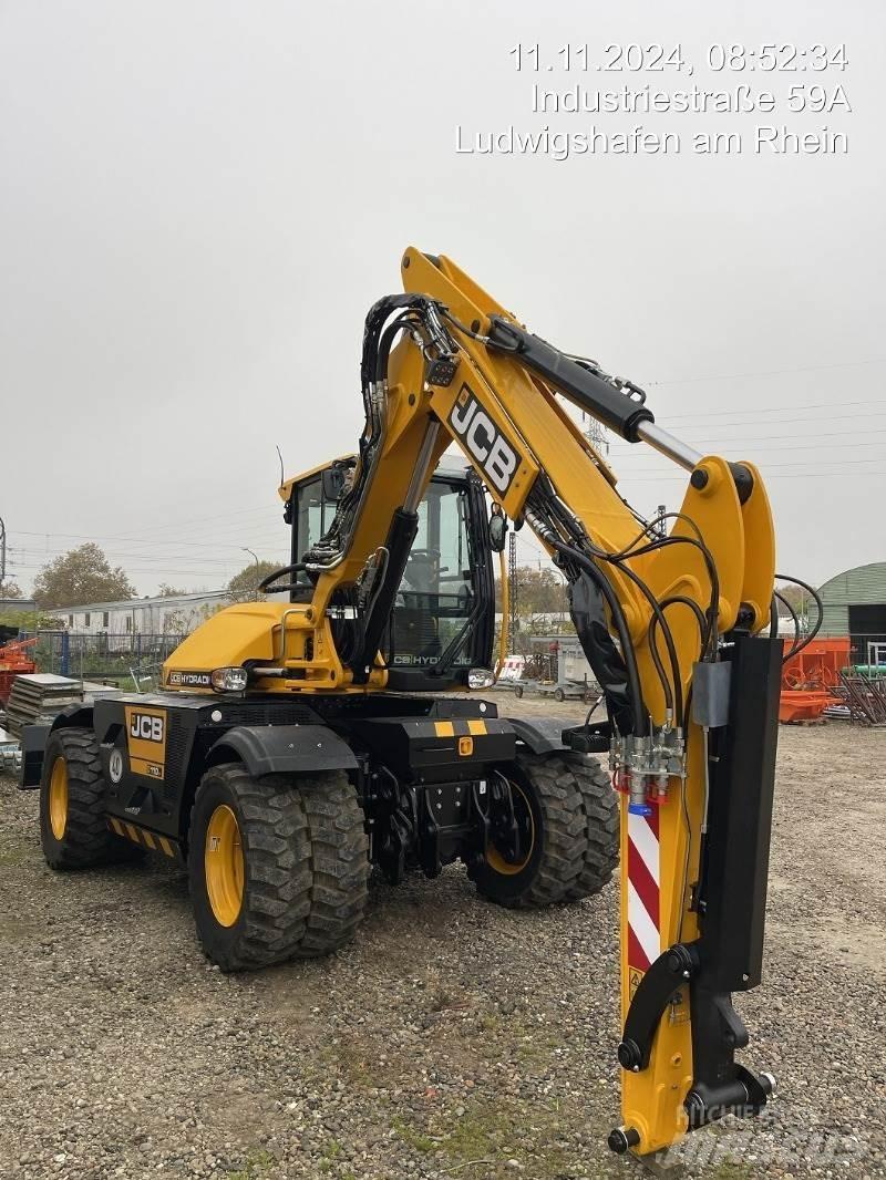 JCB HydraDig 110W Gravemaskiner på hjul
