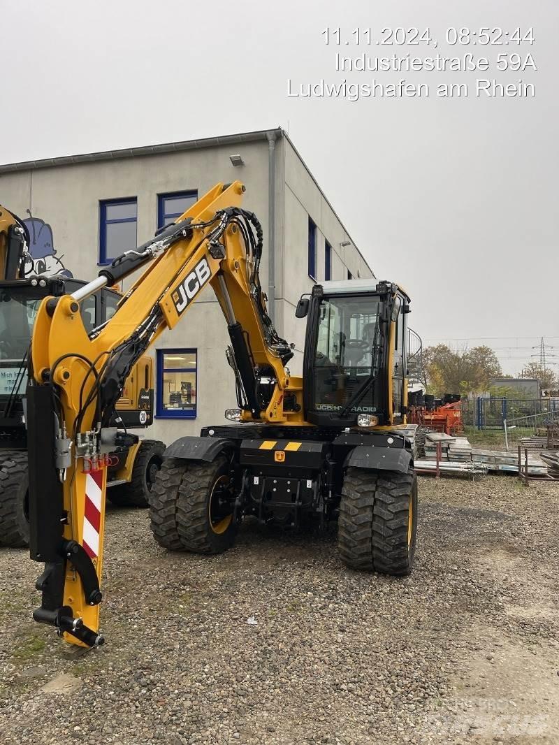 JCB HydraDig 110W Gravemaskiner på hjul