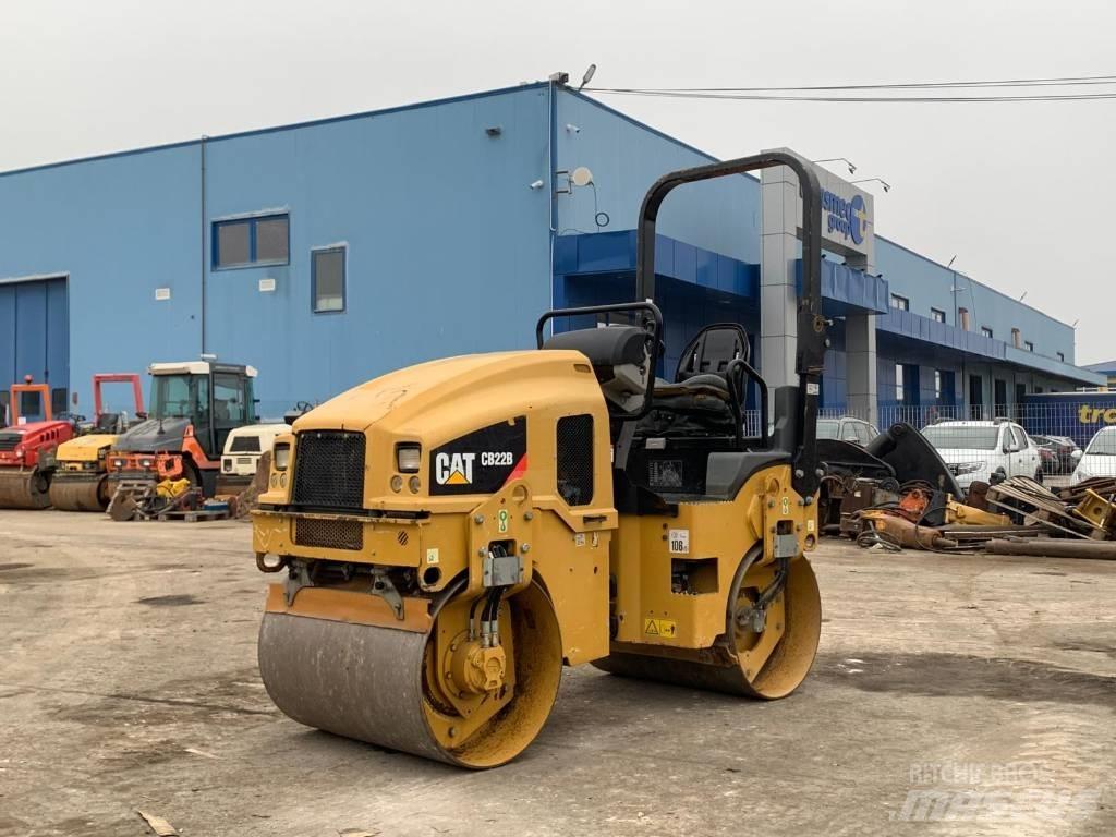 CAT CB 22B Tvilling tromle