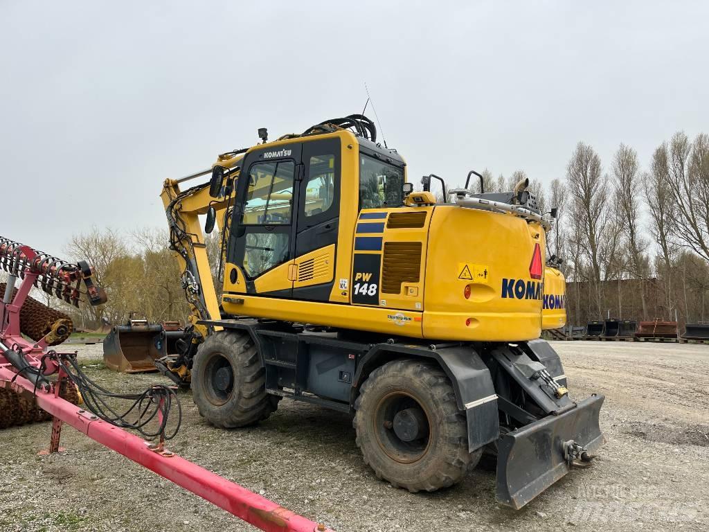 Komatsu PC 290 / PW148 Gravemaskiner på hjul