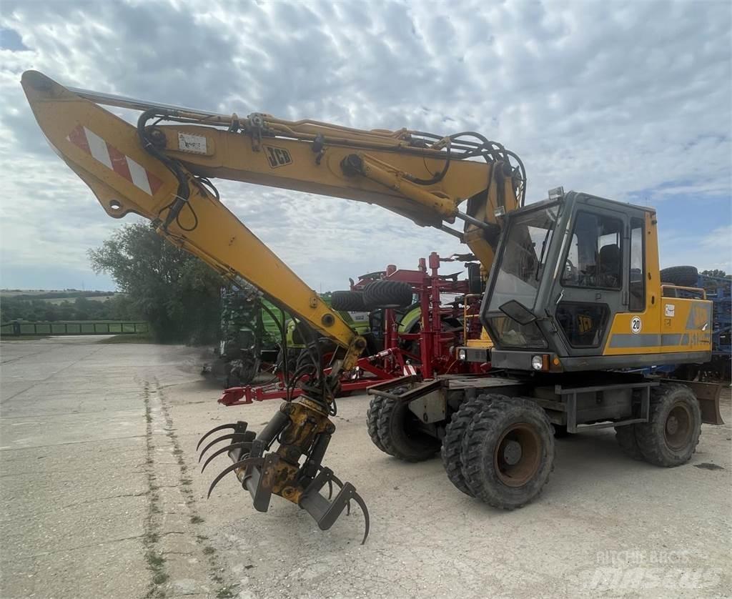 JCB 130 W Gravemaskiner på hjul