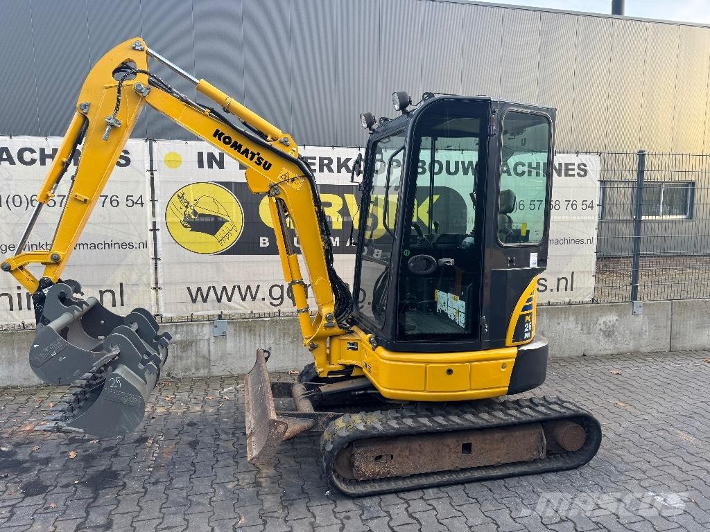 Komatsu PC 26 MR-3 Minigravemaskiner