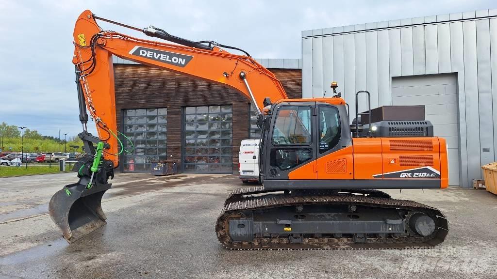 Doosan DX210LC-7 Gravemaskiner på larvebånd